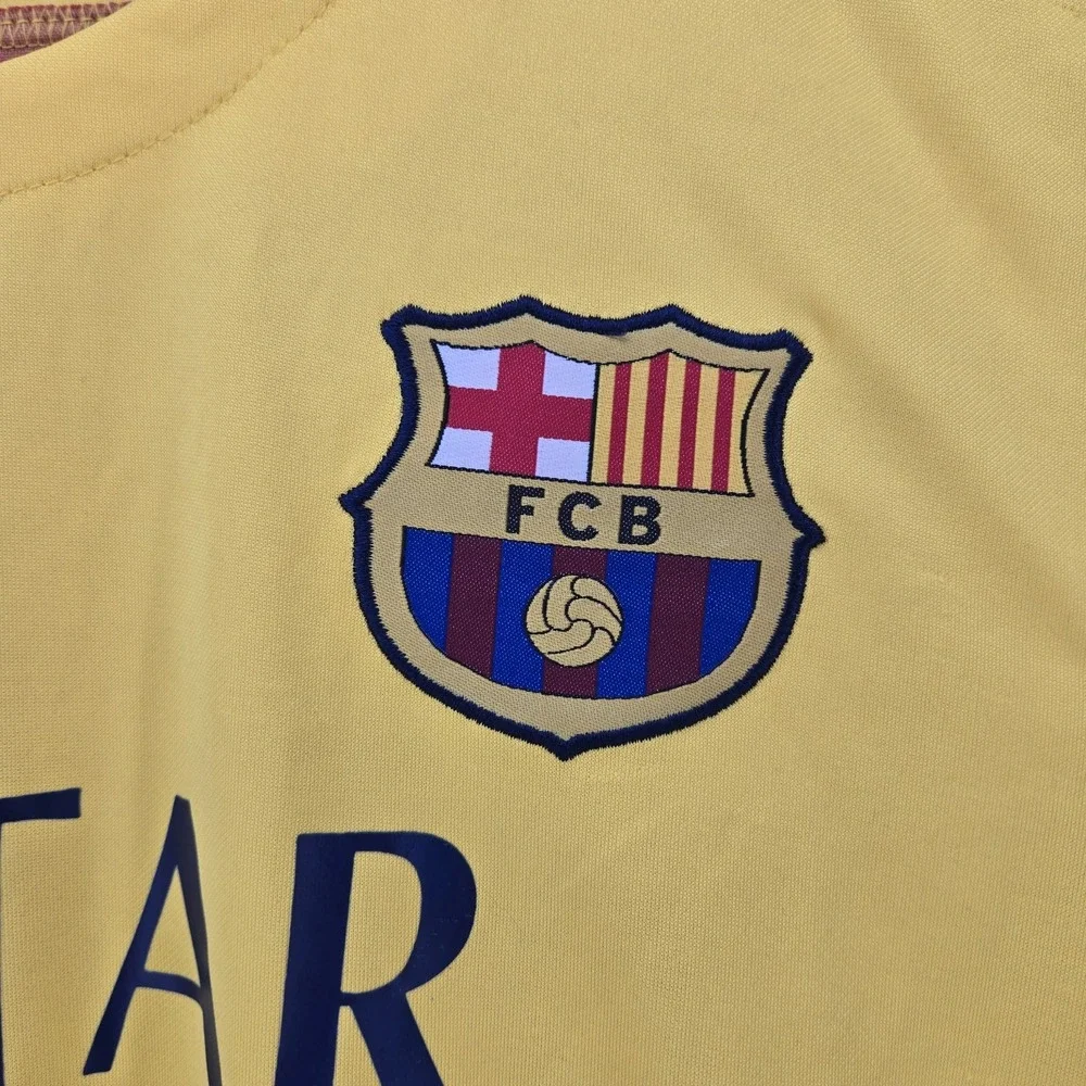 2015/16 Barcelona Away Jersey #10 Messi Size Medium Nike Soccer La Liga kit